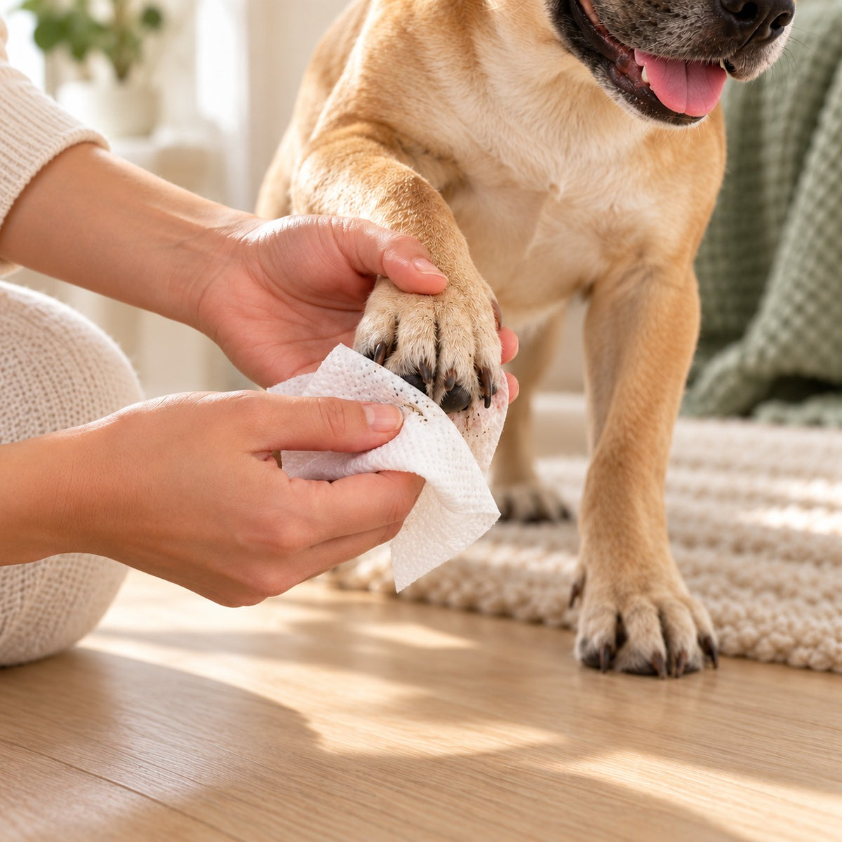 Paw Cleaning